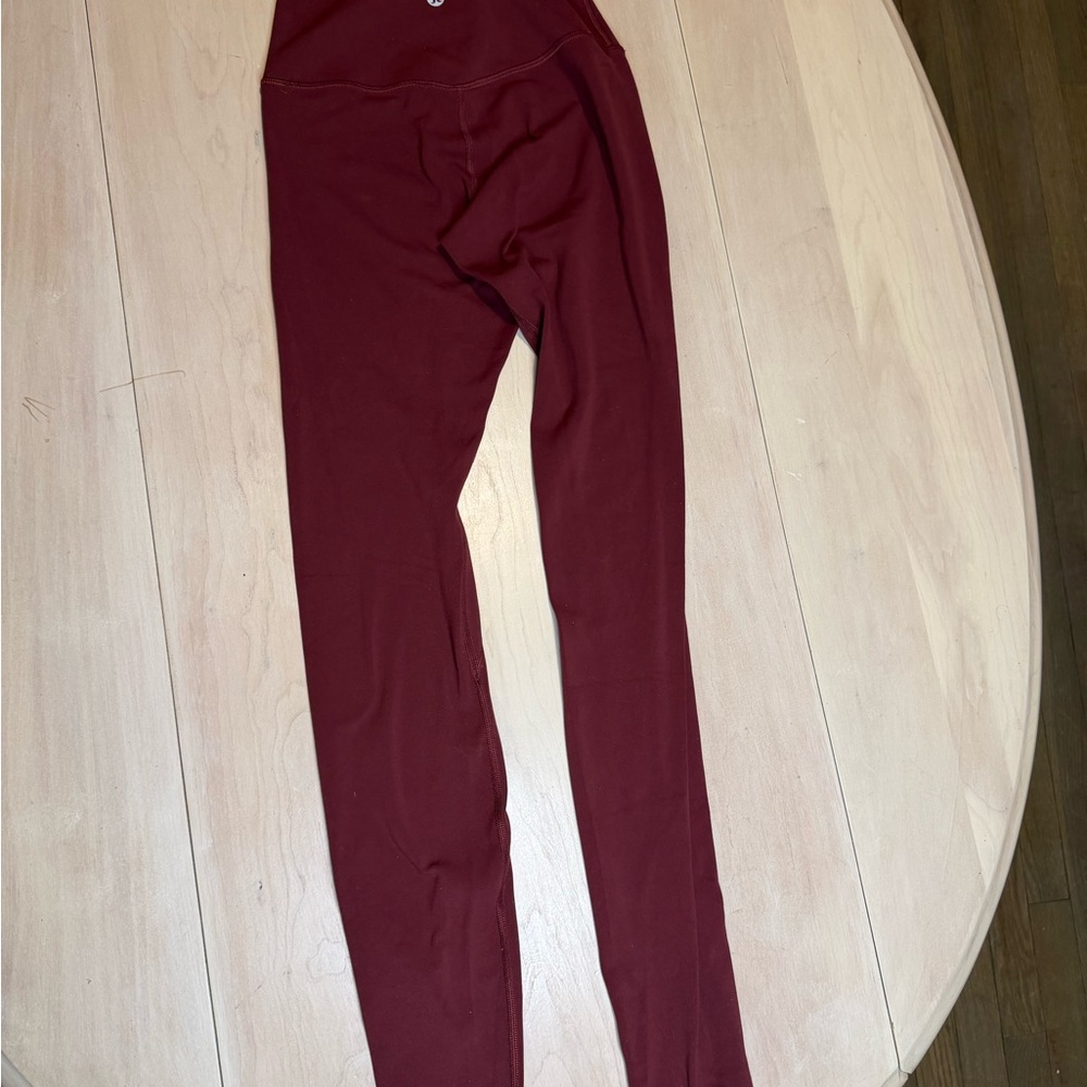 lululemon athletica Burgundy Leggings